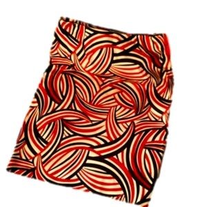 ETCETERA Size 4 Graphic Print Skirt